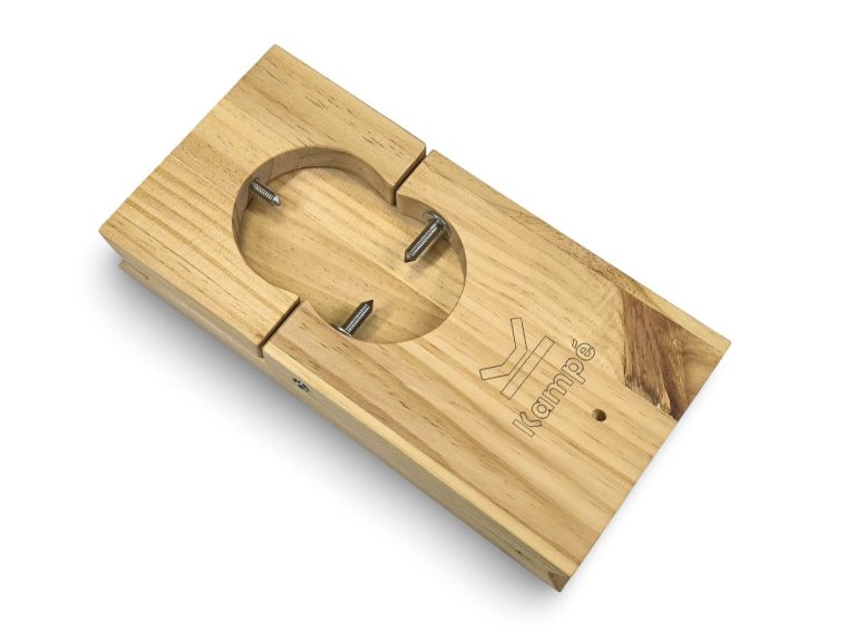 Jamonero plegable Kampé Bodegón del jamonero plegable cerrado