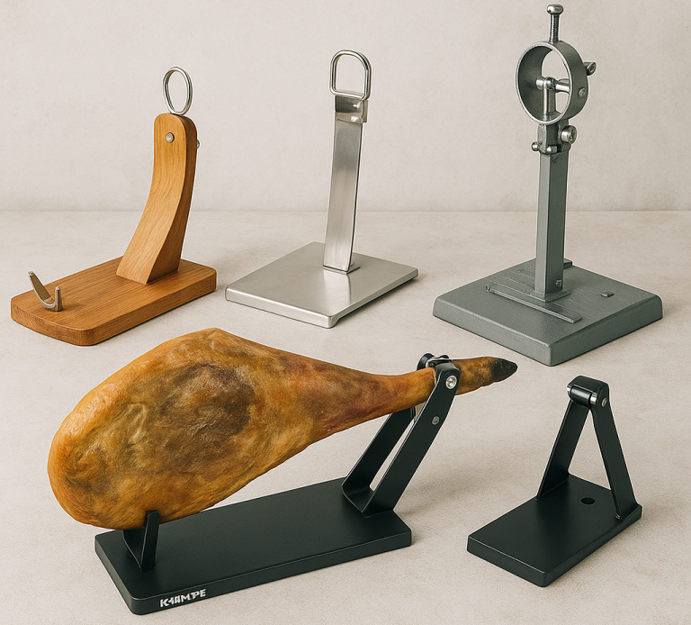 Variedad de jamoneros Tipos de jamoneros